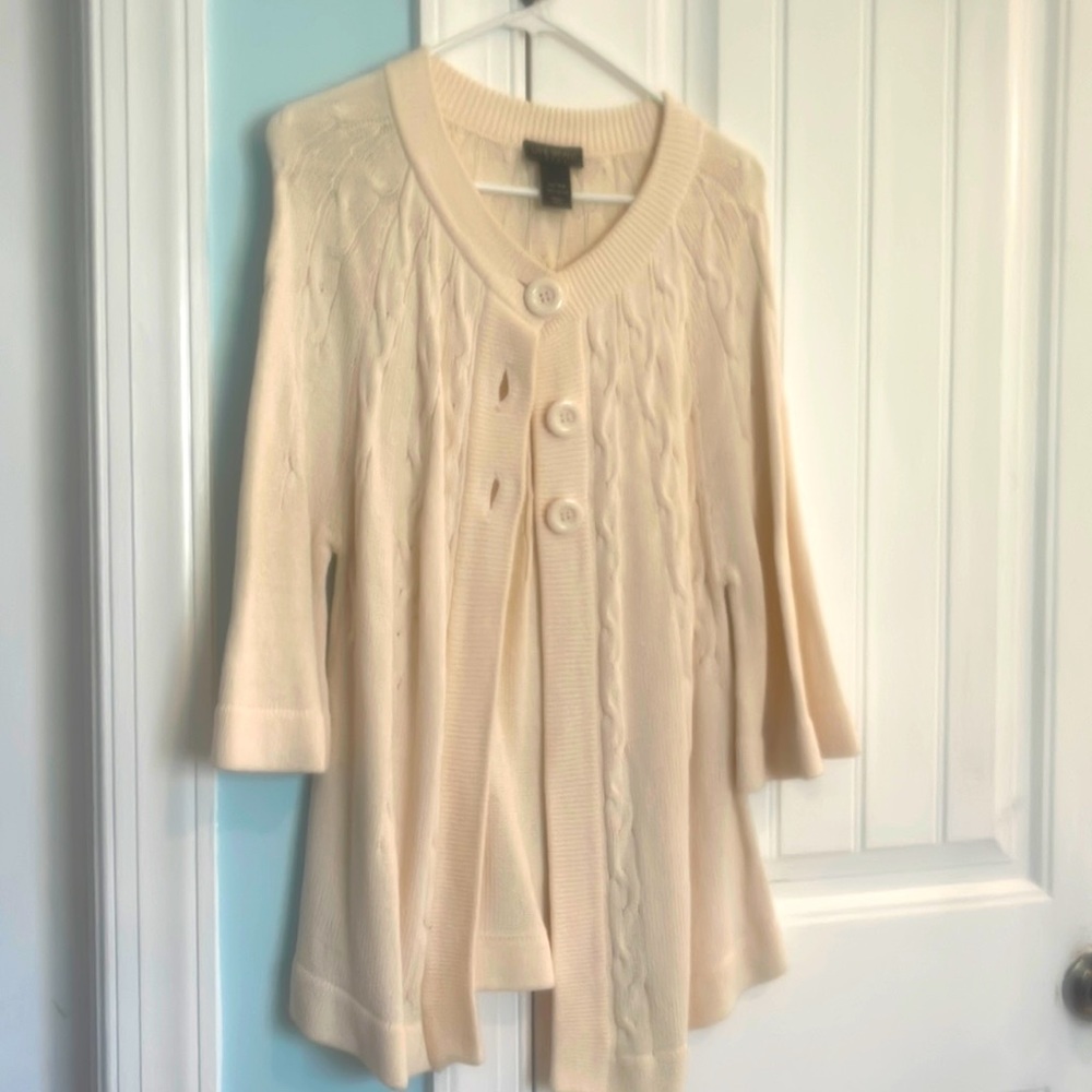 Cream colored sweater